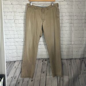 Polo Ralph Lauren Classic fit Mens Khaki Chino Pants size 36x34